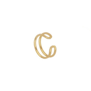 Earcuff Double Line Gold