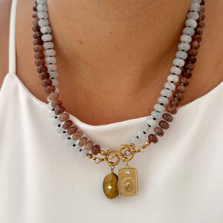 Collar Mina Brown Gold