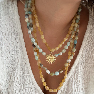Collar Oli Aqua
