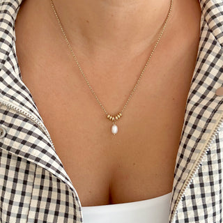 Collar Pirla Gold