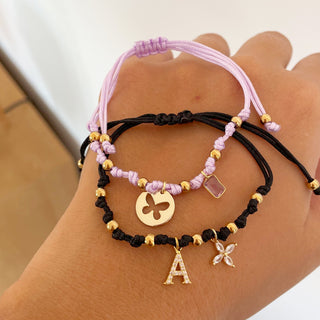 Mia Violet Gold Bracelet