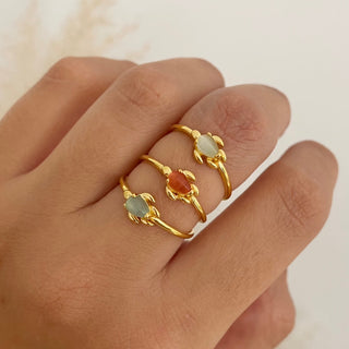 Clo Orange Gold Ring