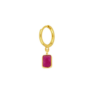Val Pink Gold Earring