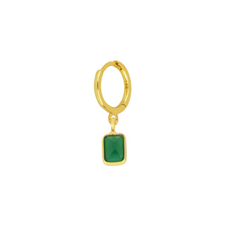 Val Green Gold Earring