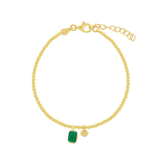 Lao Green Gold Bracelet