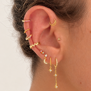 Piercing Mini Dots Gold