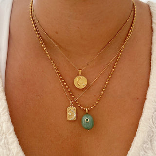 Charm Kira Green Gold