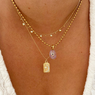 Charm Kira Violet Gold