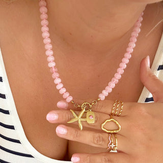 Mina Rose Gold Necklace