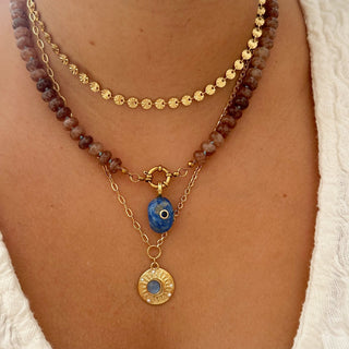 Charm Kira Blue Gold