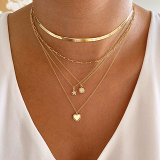Sole Gold Necklace