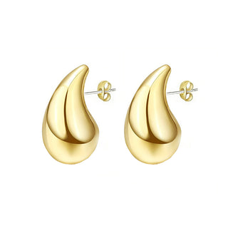 Drop Gold Earrings