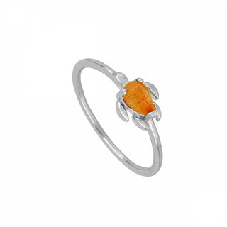 Anillo Clo Orange Silver