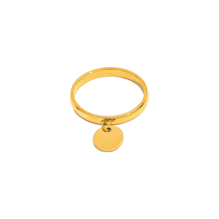 Tube Gold Ring