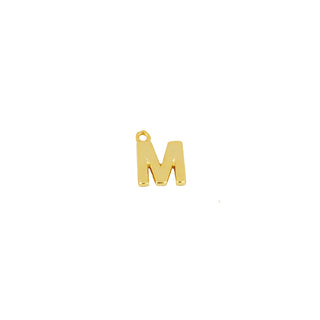 Charm Initial Gold