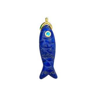 Loa Blue Gold Charm