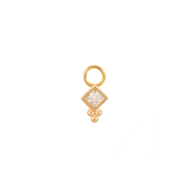 Romb Gold Charm – dosaes