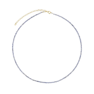 Collar Mica Blue Gold