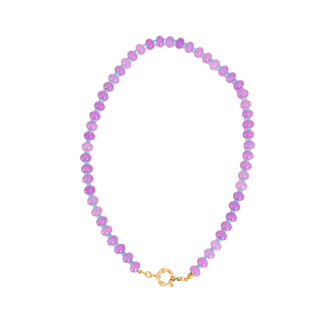 Collar Mina Violet Gold
