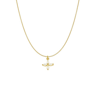 Moli White Gold Necklace