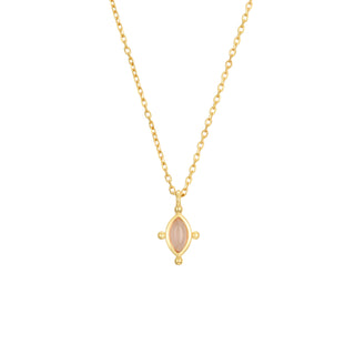 Nora Pink Gold Necklace