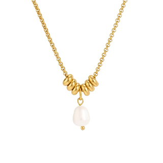 Collar Pirla Gold
