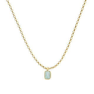 Val Blue Gold Necklace