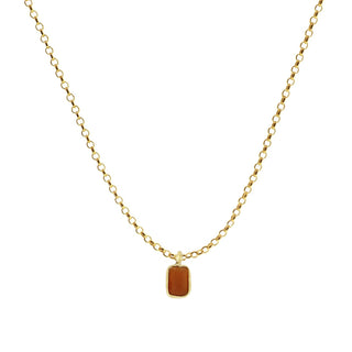 Val Coral Gold Necklace