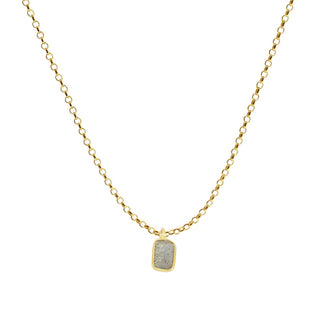Val Grey Gold Necklace