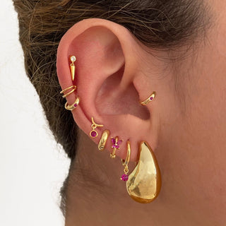 Drop Gold Earrings