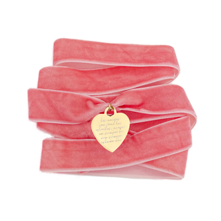 Charm Corazón Lazo Rose Gold