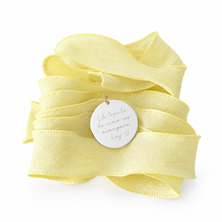 Charm Base Lazo Yellow Silver