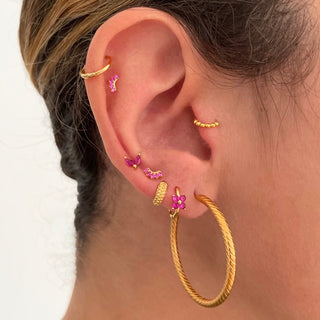 Brade Gold Earrings