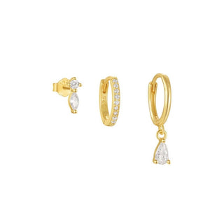 Pendientes Estel Gold