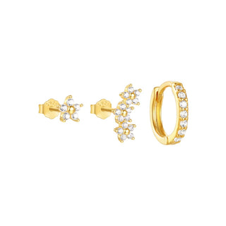 Pendientes Fiore Gold