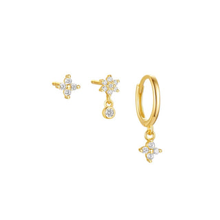 Pendientes Lima Gold