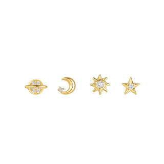 Pendientes Universe Gold