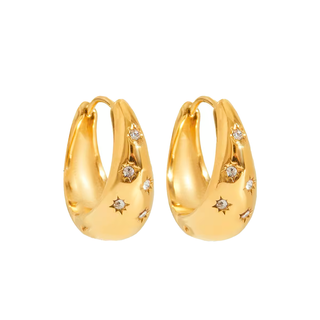 Pendientes Dimon Gold