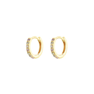 Rim 12 Gold Earrings