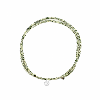 Kass Green Silver Bracelet
