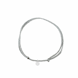 Kass Grey Silver Bracelet