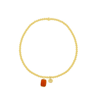 Lao Coral Gold Bracelet