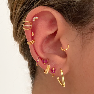 Pendientes Trimm Silver