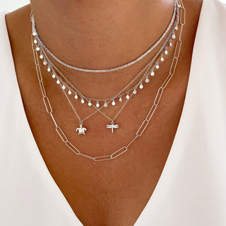 Clo Silver Necklace