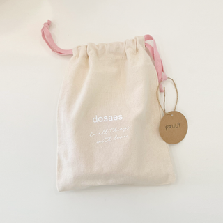 Saco con nombre Boda