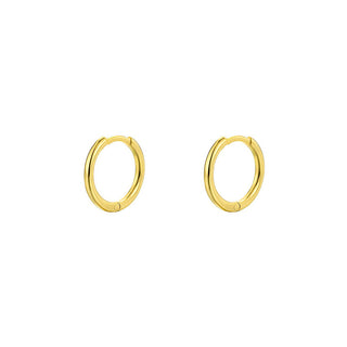 Base 11 Gold Earrings