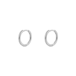 Base 11 Silver Earrings