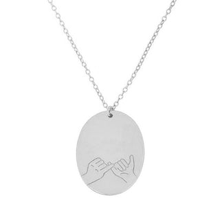 Together Silver Necklace