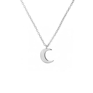 Moon Silver Necklace