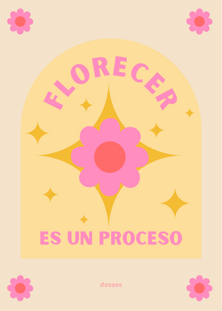 Tarjeta Florecer